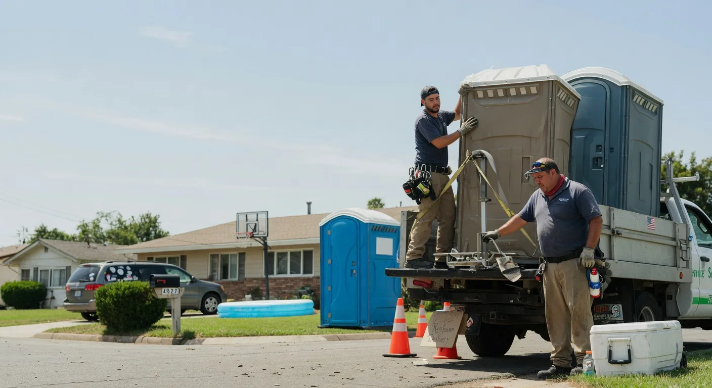 Porta Potty Rental in Folsom, CA near me